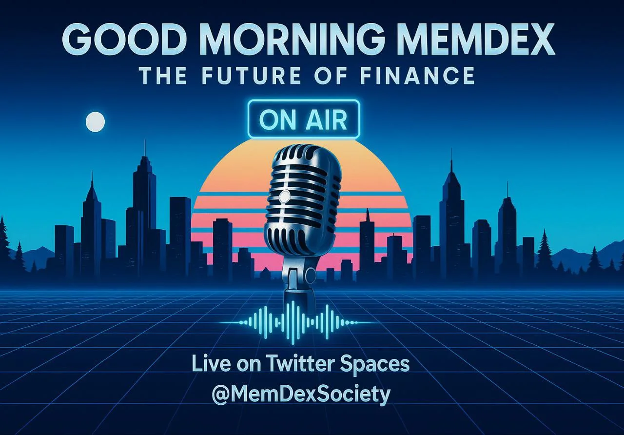 Good Morning Memdex Show - Live on X Spaces
